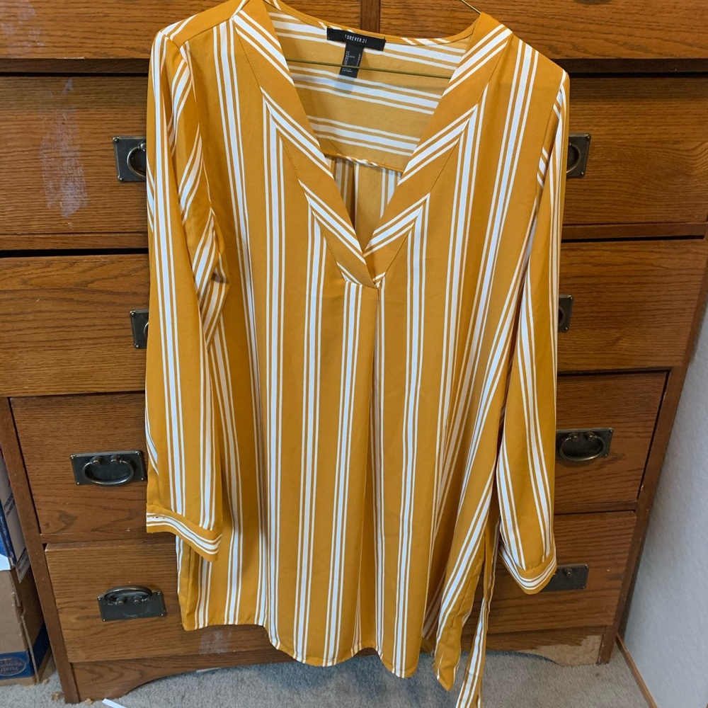 Mustard yellow dress